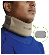 Collar blando con soporte mentón