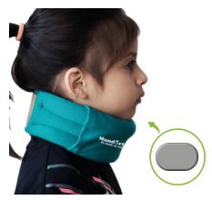 Collar blando con soporte mentón pediátrico